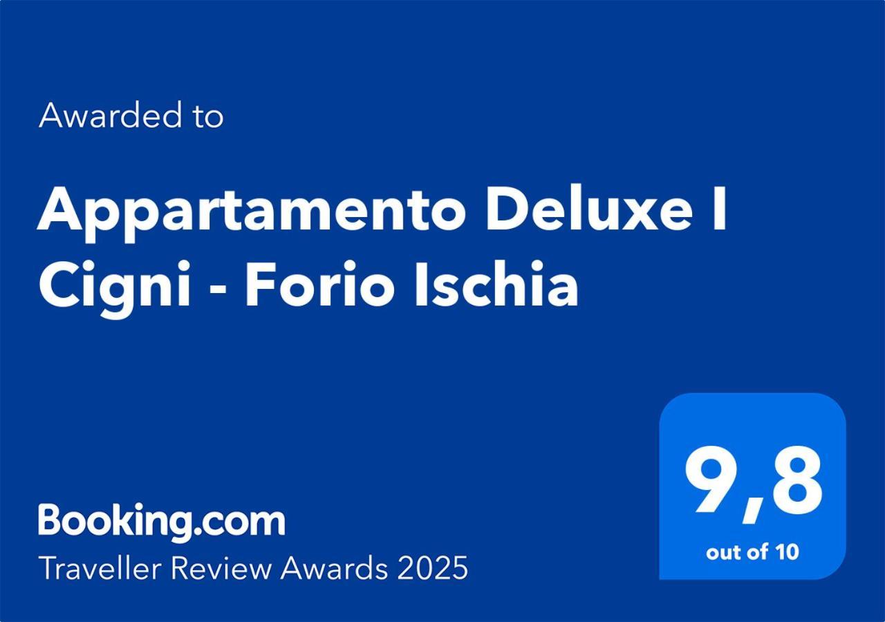 Appartamento Deluxe I Cigni - Forio Ischia Dış mekan fotoğraf